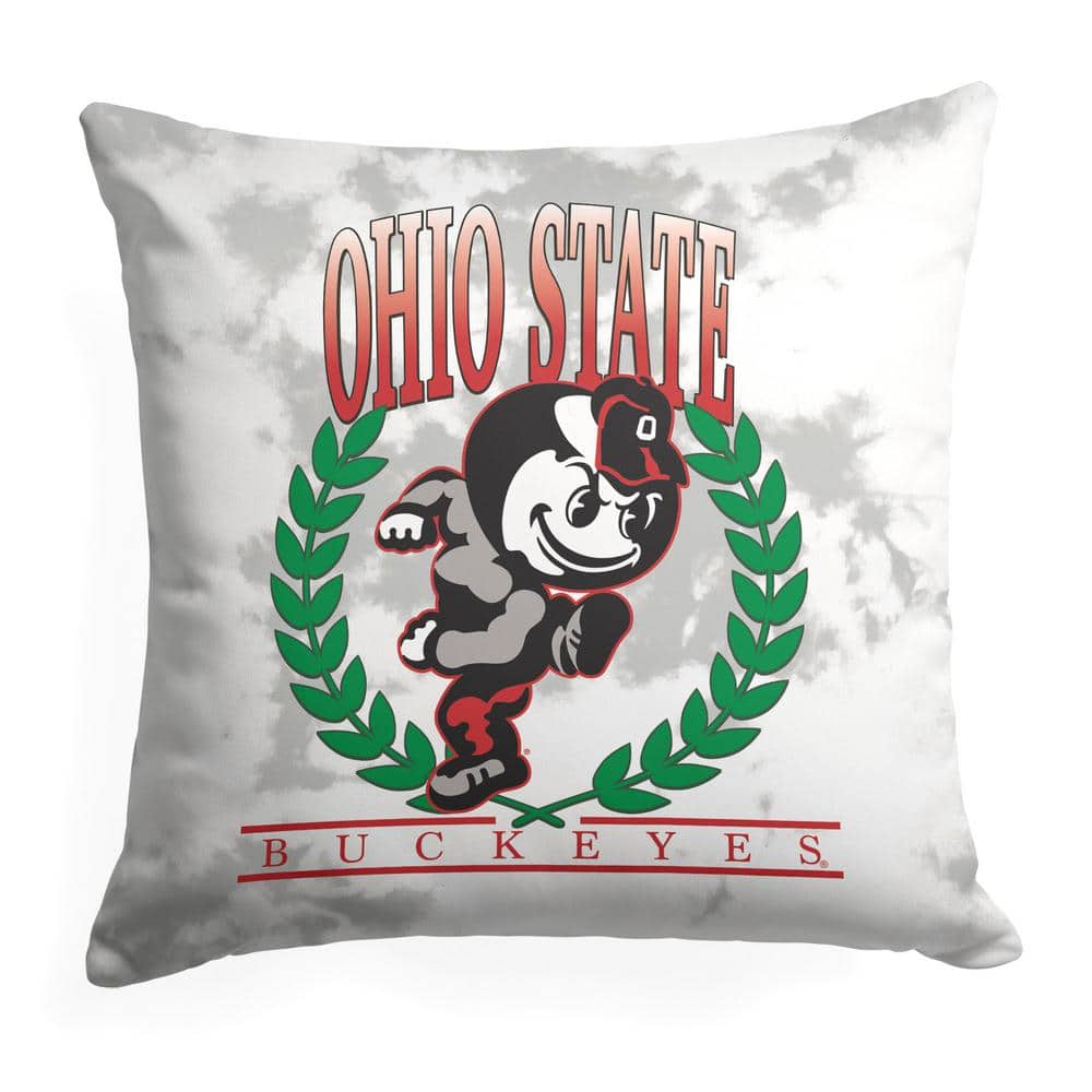 THE NORTHWEST GROUP NCAA Ohio State Hipster Printed MultiColor 18 in. Throw Pillow