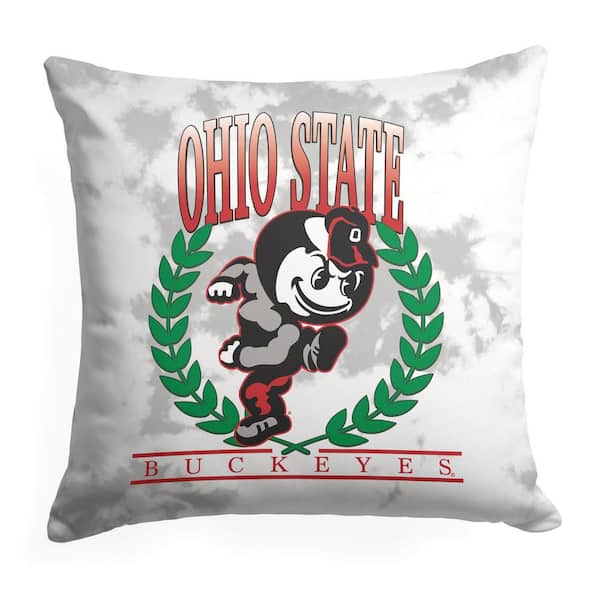 THE NORTHWEST GROUP NCAA Ohio State Hipster Printed Multi-Color 18 in. Throw Pillow