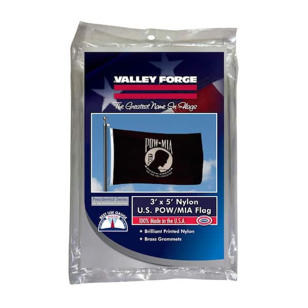 3 ft. x 5 ft. Nylon POW/MIA Military Flag