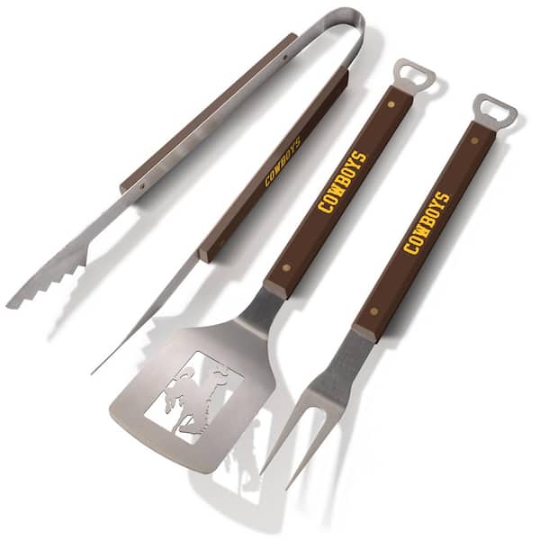 YouTheFan NCAA Wyoming Cowboys Spirit Series 3-Piece BBQ Set