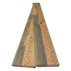 1 in. x 6 in. x 8 ft. Blue Stain Pine Tongue and Groove Siding Board (2-Pack)