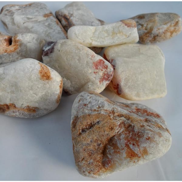 BUTLER ART AND DESIGN Rock Ranch 0.40 cu. ft. 30 lbs. 3 in. to 5 in. Premium Grade Tumbled Onyx Landscaping Rock