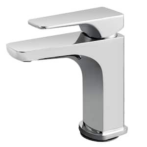 Single Hole Single-Handle Bathroom Faucet in Chrome