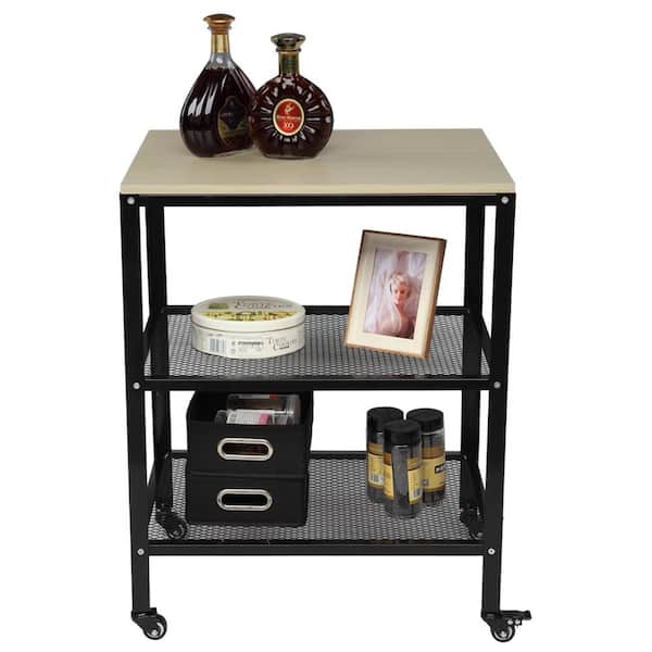 Winado MDF Kitchen Utility Table with Wheels
