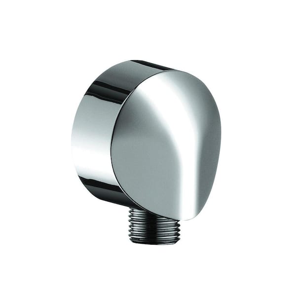 Hansgrohe Wall Outlet with Check Valve in Chrome
