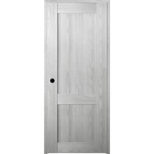 Vona 07 R 36 in. x 80 in. Right-Hand Solid Core Ribeira Ash Prefinished Textured Wood Single Prehung Interior Door