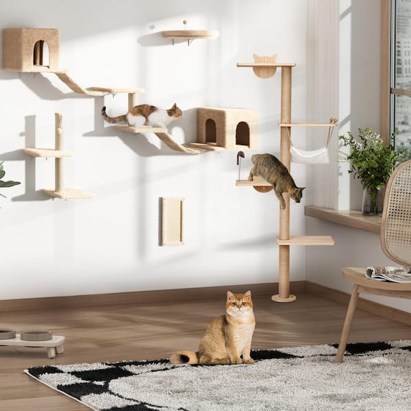 Cat tree outlet wall bracket