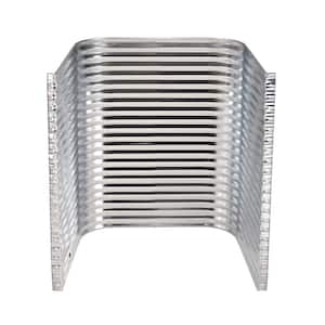 42 in. W x 36 in. D x 60 in. H Galvanized Steel Egress Window Well