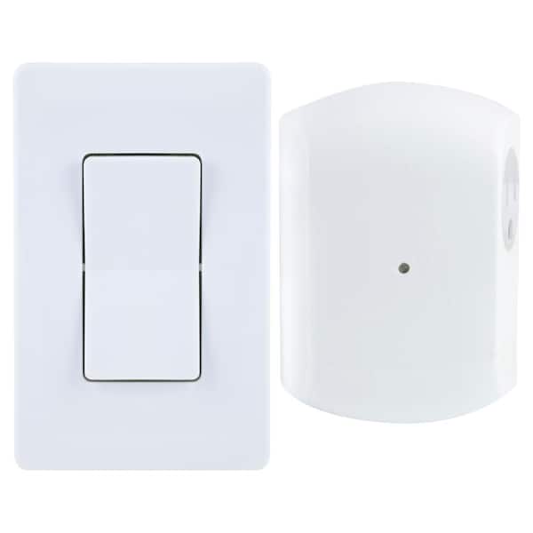 Ge Wireless Remote Wall Switch Light, Wireless Light Switches Home Depot