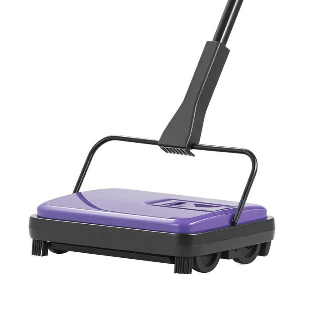 Cordless Manual Upright Carpet Cleaner for home/office carpets, pet hair, dust in Purple price history on PriceWatchPro