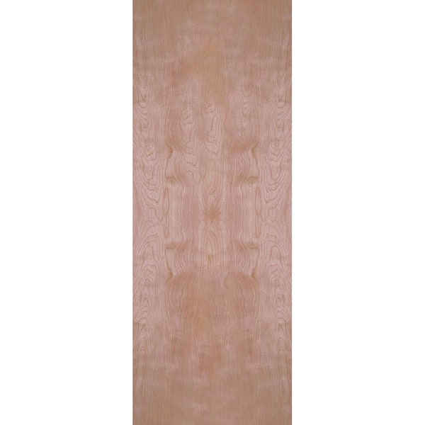 Masonite 30 in. x 80 in. Smooth Flush Hardwood Hollow Core Birch Veneer Composite Interior Door Slab