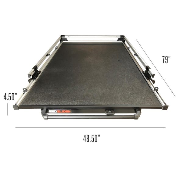 BEDSLIDE 2000 lbs. Capacity 75% Extension Truck, Van and SUV Slide Out Tray