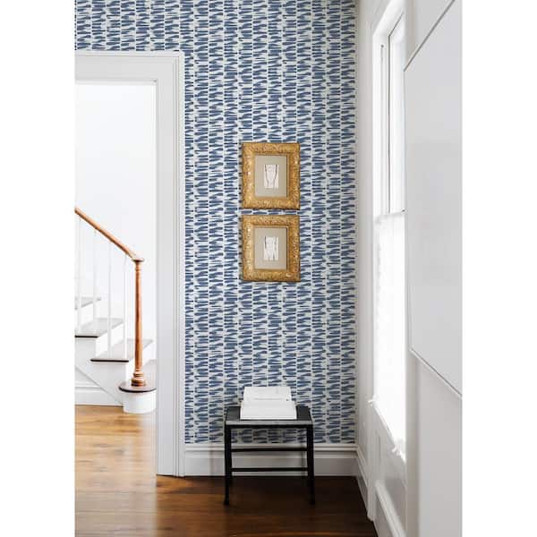 Non-Woven Wallpaper Classic Plain Stripe Textured Wall Paper Roll for  Livingroom