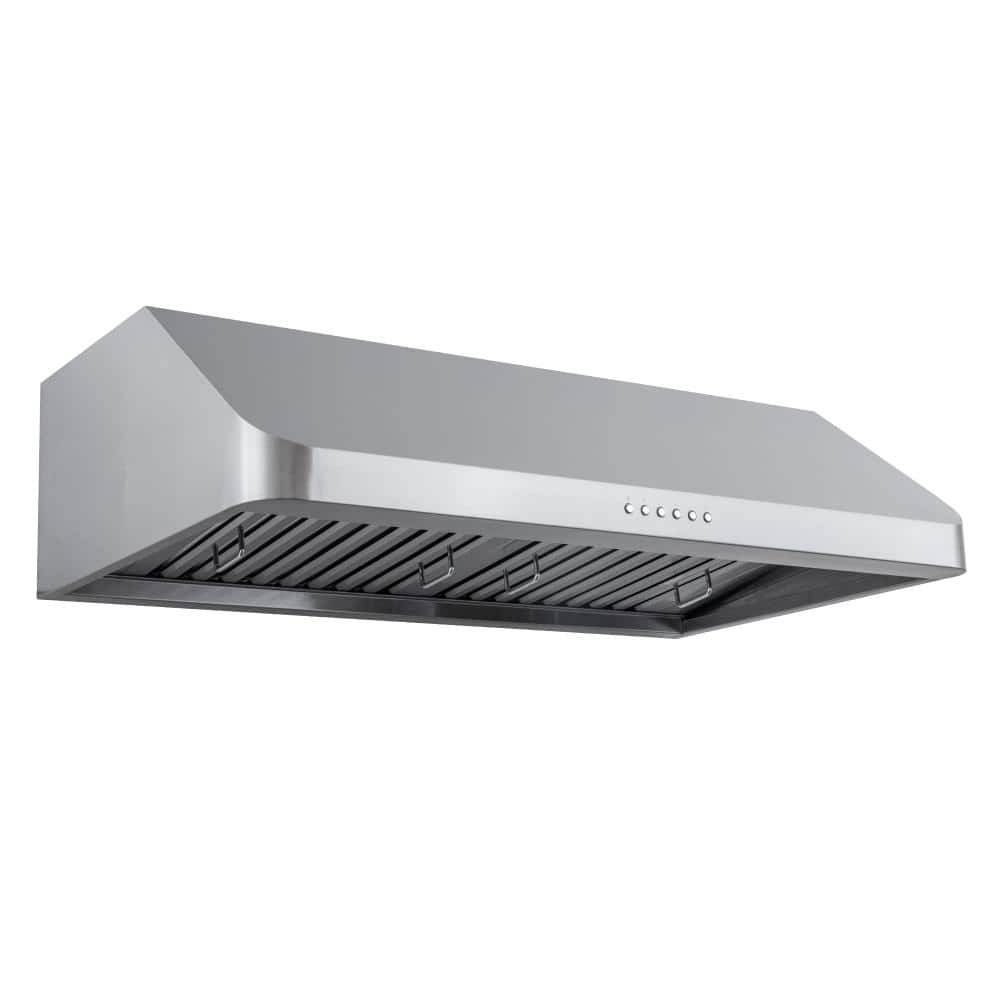 PLJW 121.42 42 in. 900 CFM Ducted Under Cabinet Range Hood Stainless Steel with LED Lights price history on PriceWatchPro