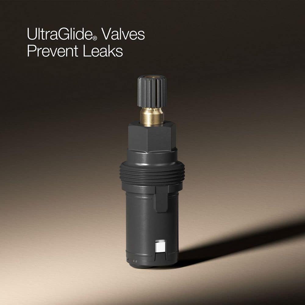 Minimalist Matte Black 2-Handle Widespread Bathroom Faucet