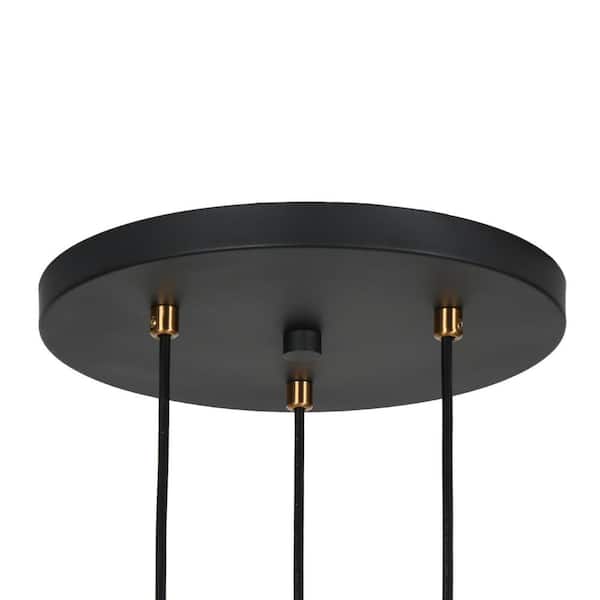 ROCUNSI 3-Light Hanging Pendant Light Fixtures, Farmhouse