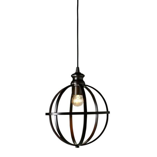 Home Decorators Collection 1-Light Globe Bronze Pendant Conversion Kit