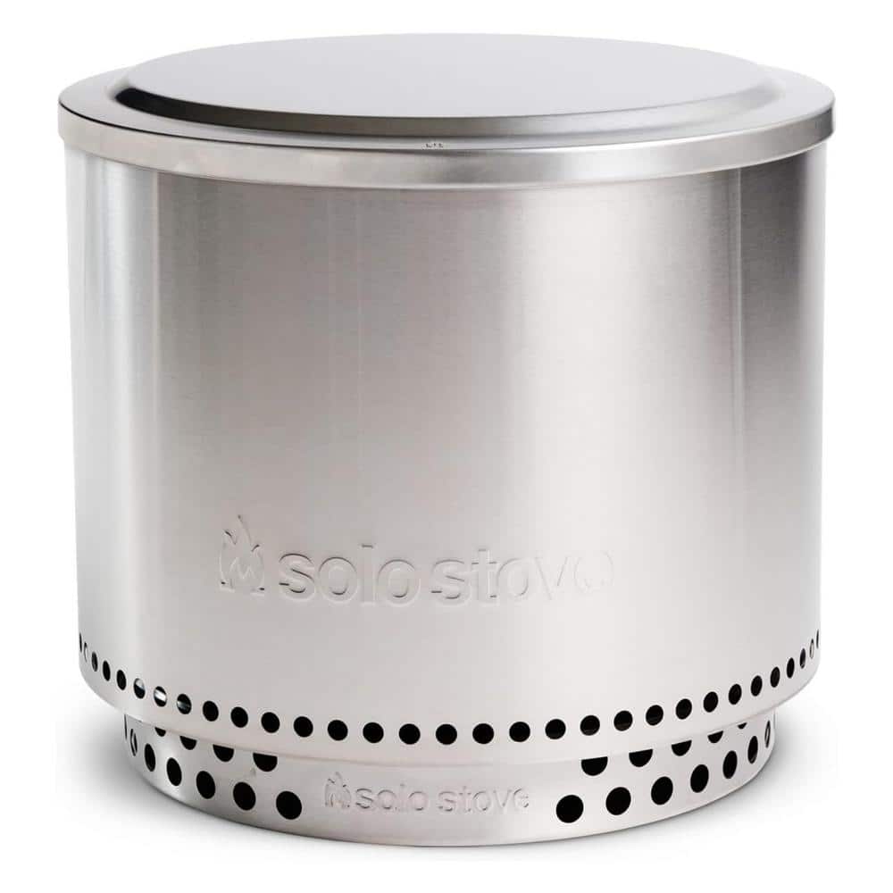 Stainless Steel Fire Pit Cover, Modern Round Design, Versatile Tabletop Accessory, Compatible with Solo Stove Bonfire price history on PriceWatchPro