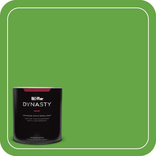 BEHR DYNASTY 1 qt. #430B-6 Caterpillar Matte Interior Stain-Blocking Paint and Primer