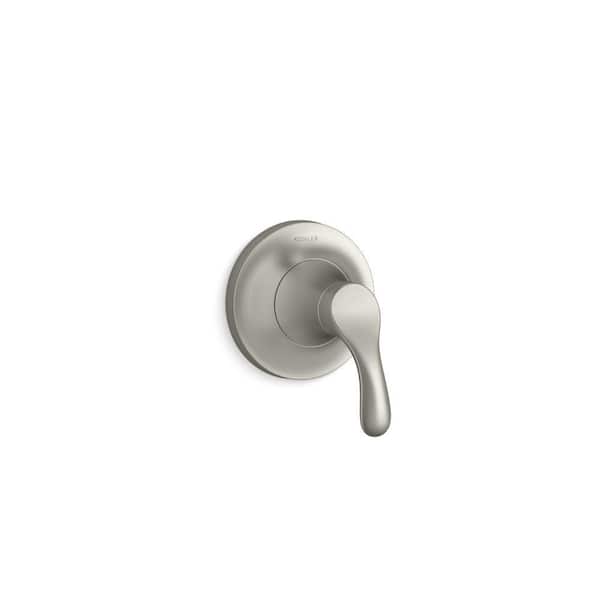 KOHLER Simplice 1-Handle Valve Handle Trim in Vibrant Brushed Nickel (Valve Not Included)