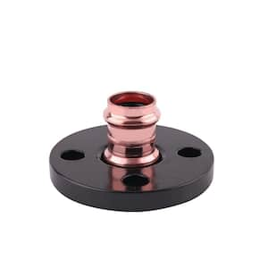 1 in. and 4-Copper Press Adapter Flange Press Fit x Press Fit x Flange