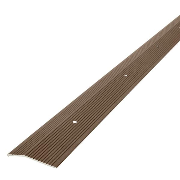 M-D Building Products 2"X 36" GOLDEN BRONZE ALUMINUM CARPET TRIM W/SCREW NAILS
