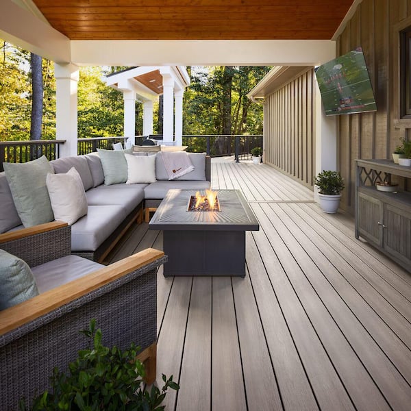 MoistureShield Meridian CoolDeck Catalina 1 in. x 5.4 in. x 16 ft