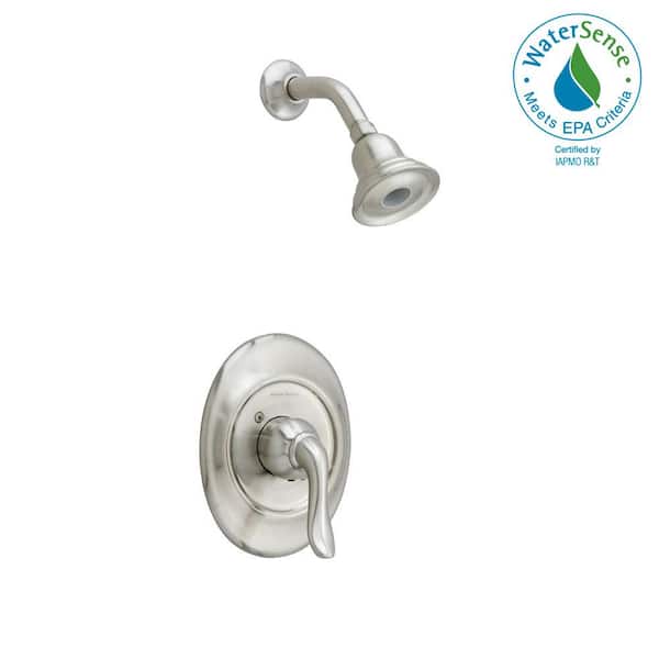 American Standard Princeton FloWise Pressure Balance 1-Handle Shower Faucet Trim Kit in Brushed Nickel (Valve Sold Separately)