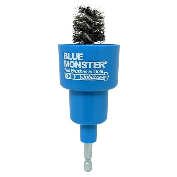 Blue Heavy Duty Wheel and Fender Detailing Brush - Long Handle –