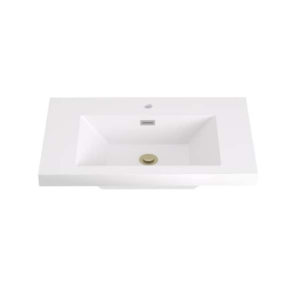 LANDOLT Classic Vein 37 in. W x 22 in. D Engineered Stone