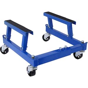 1500 lbs. ATV Motorcycle Engine Cradle Dolly, Blue