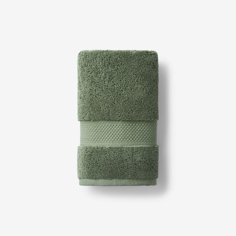 The Company Store Green Earth Quick Dry Tourmaline Solid Cotton Single Hand  Towel VH70-HAND-TOURMALINE - The Home Depot