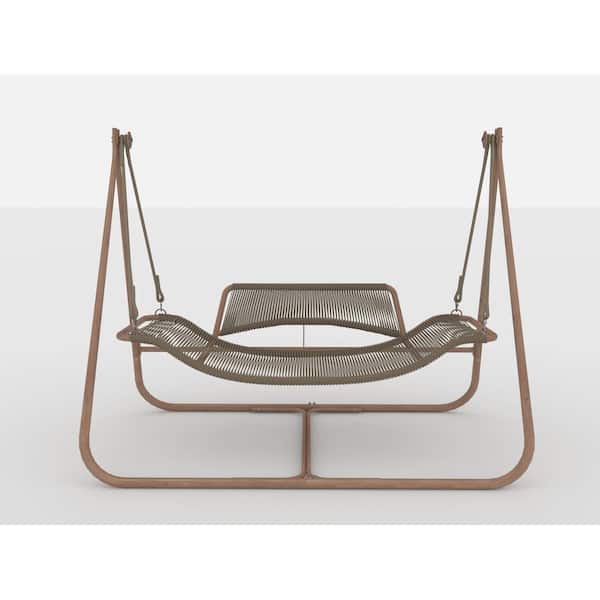 New Design Hot seller Outdoor Brown Wood Hammock Double