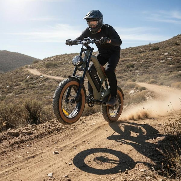 Zeus & Ruta 20 in. 750W Fat Tire 48V Removable Lithium Battery