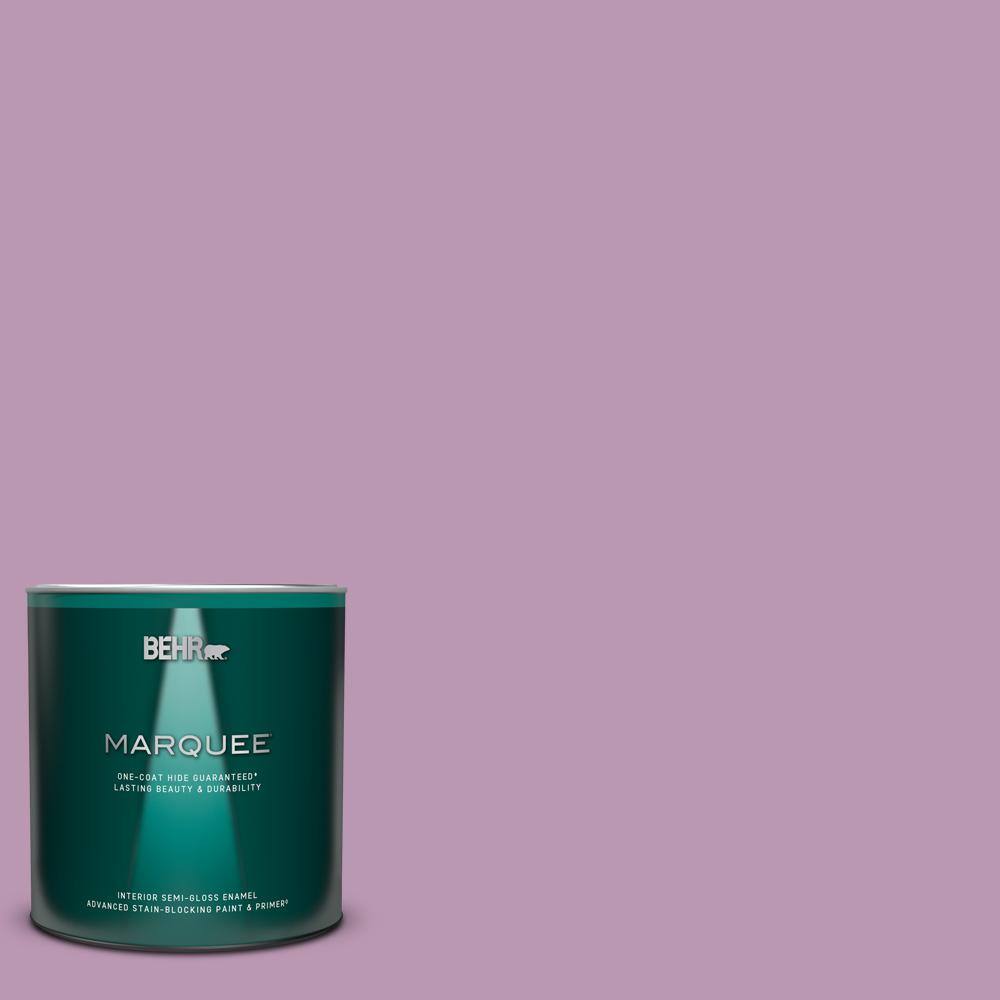 1 qt. #M110-4 Cherished One-Coat Hide Semi-Gloss Enamel Interior Paint & Primer