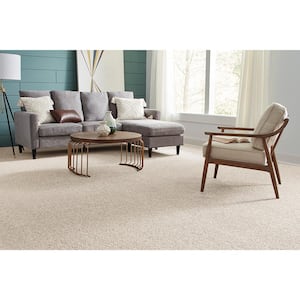 Huntcliff II Foxfire Brown 39 oz. Triexta Texture Installed Carpet