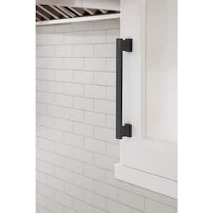 Triomphe 6-5/16 in. (160mm) Classic Matte Black Bar Cabinet Pull (10-Pack)