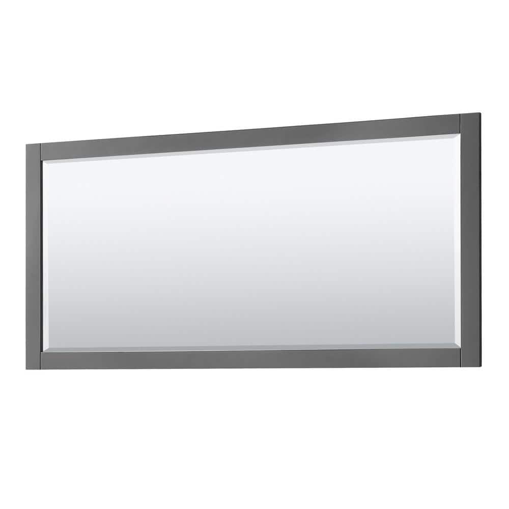 Avery 80" Dark Gray Double Bathroom Vanity with Marble Top
