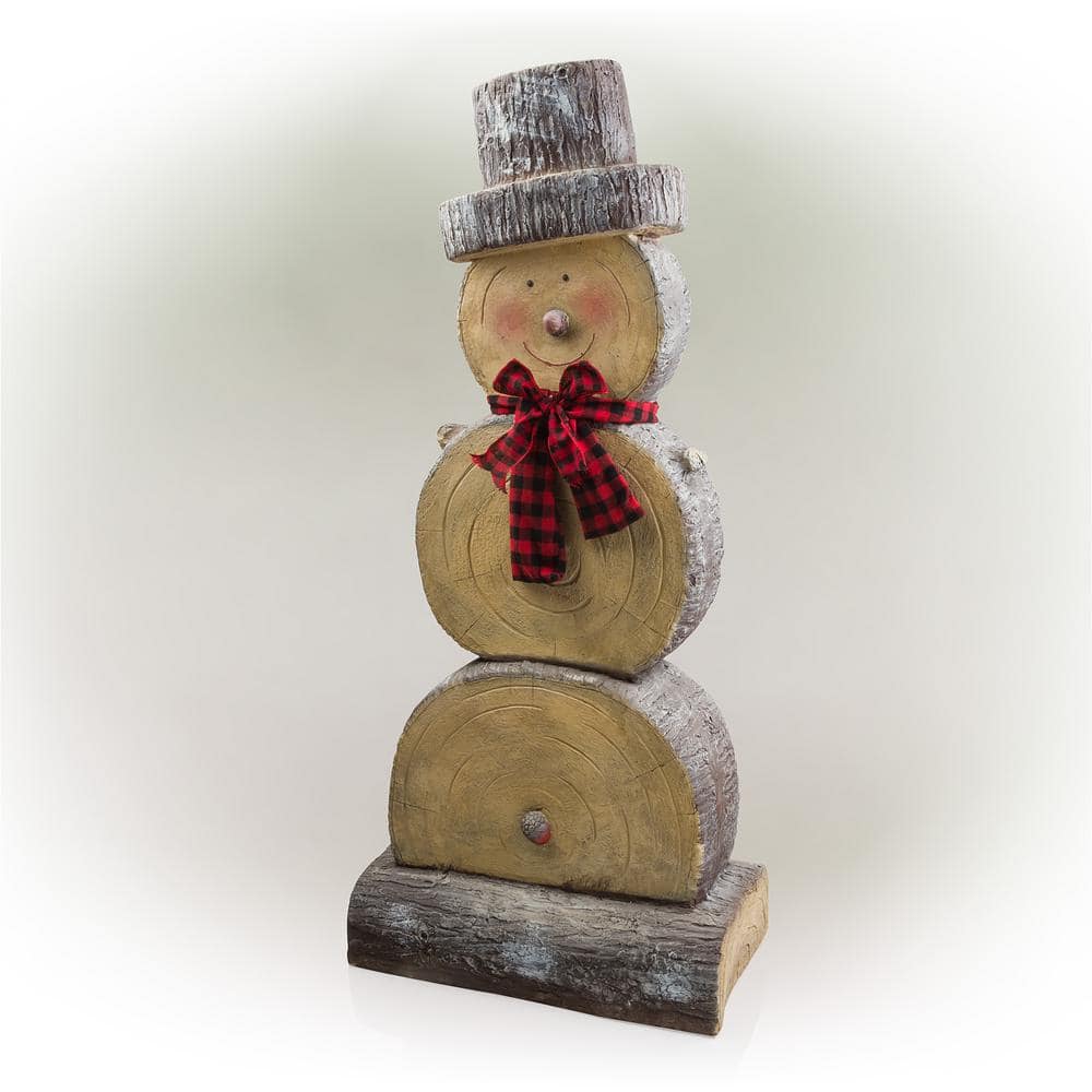 Alpine Corporation 46 in. Tall Extra Large Christmas Snowman