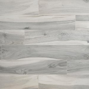 Rio Coyote Gray 7.75 in. x 47.13 in. Matte Porcelain Floor and Wall Tile (15.49 sq. ft./Case)