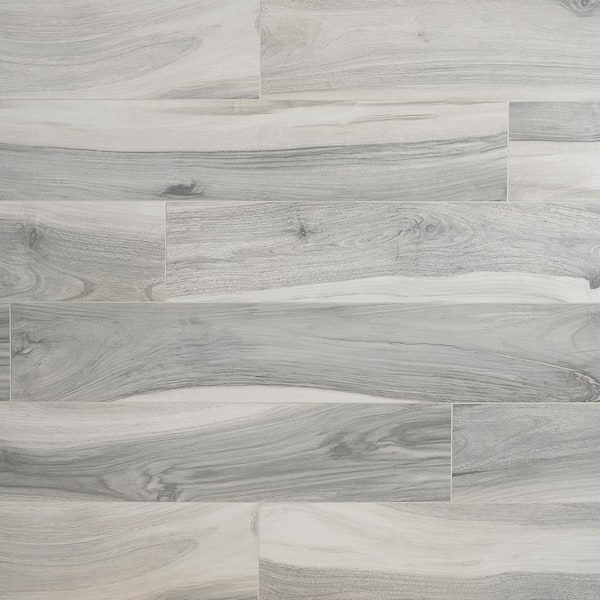 Ivy Hill Tile Rio Coyote Gray 7.75 in. x 47.13 in. Matte Porcelain Floor and Wall Tile (10.32 sq. ft./Case)