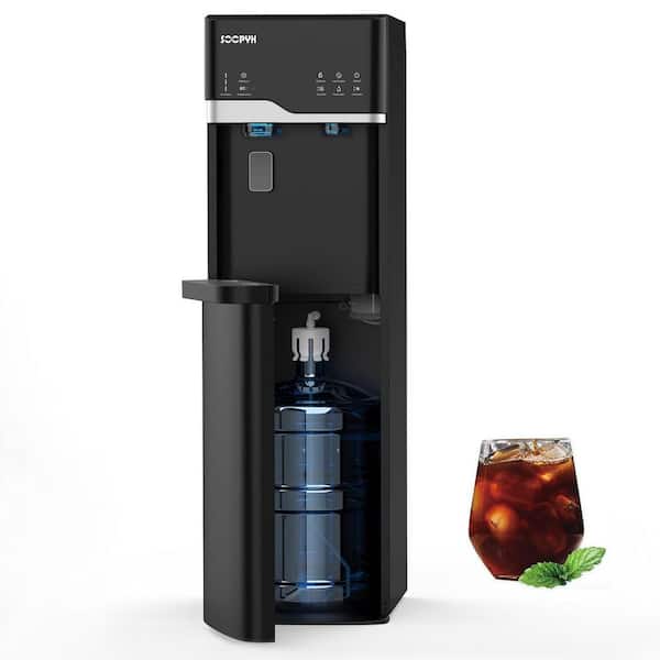 Self-Cleaning Bottom-Loading Water Cooler Water Dispenser with 3 Temperature Settings