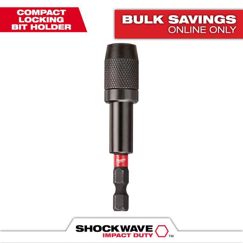 Milwaukee SHOCKWAVE Impact Duty 2-7/8 in. Locking Bit Holder 48-32