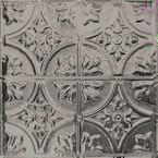 Pattern #2 in Unfinished 2 ft. x 2 ft. Nail Up Tin Ceiling Tile (20 sq. ft./Case)
