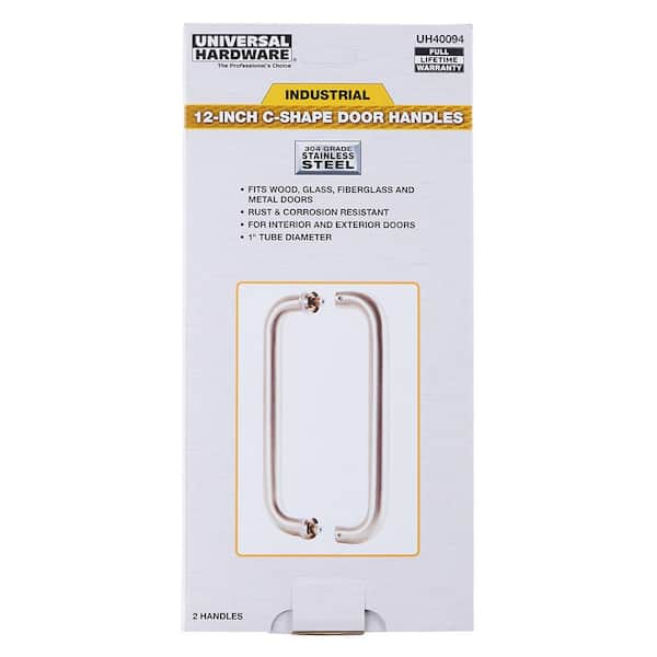 C Style 12 in. SS Pull Handle