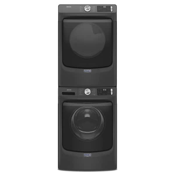 Maytag Front Load Washer (MHW5630MBK) - Volcano Black