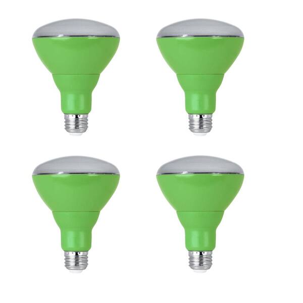 Feit Electric 65-Watt Equivalent BR30 Medium E26 Base Non-Dimmable Indoor and Outdoor Full Spectrum LED Plant Grow Light Bulb (4-Pack)