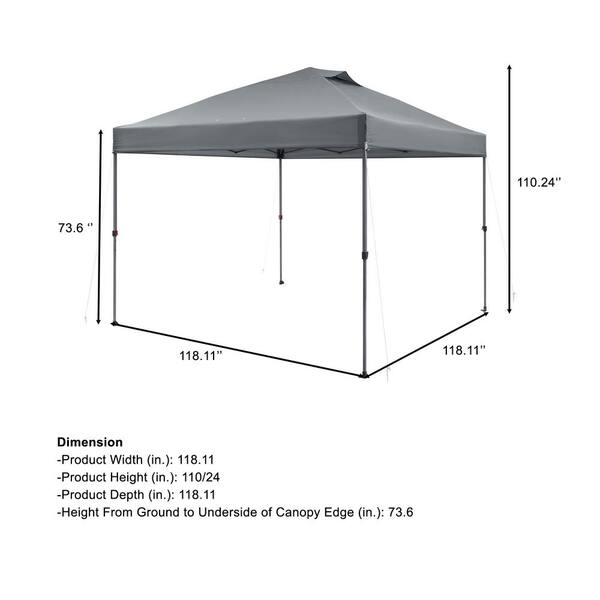 Ez Up Tent Footprint E-Z UP 10'x10' Footprint Tarp - Ground