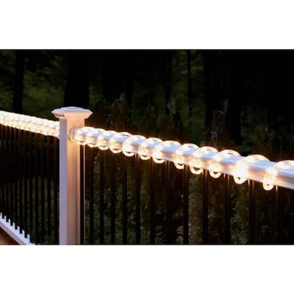 Rope Light On The Fence Amazon.com : 100 LEDs Solar Rope String