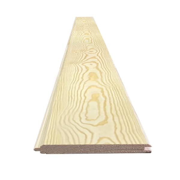 CALHOME 3/4 in. x 8 in. x 7 ft. Wire Brushed Knotty Pine Tongue and Groove Siding Board (1-Pieces)
